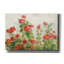  «Red Geraniums On White V2» par Danhui Nai, art mural sur toile-1493715099