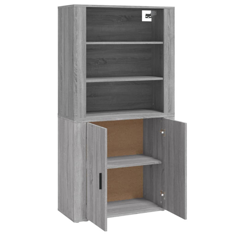 Latavian 33 cm W Highboard, Grey Sonoma