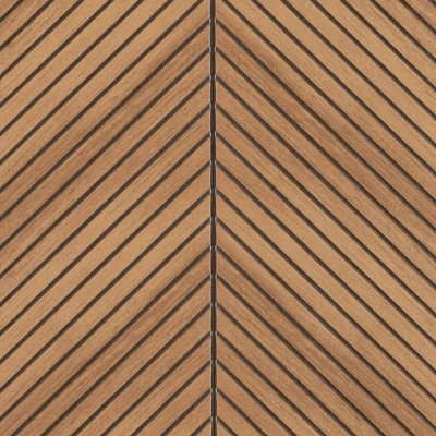 Fan Leaf 0.25" D Polystyrene Glue-up Wood Slat Walls