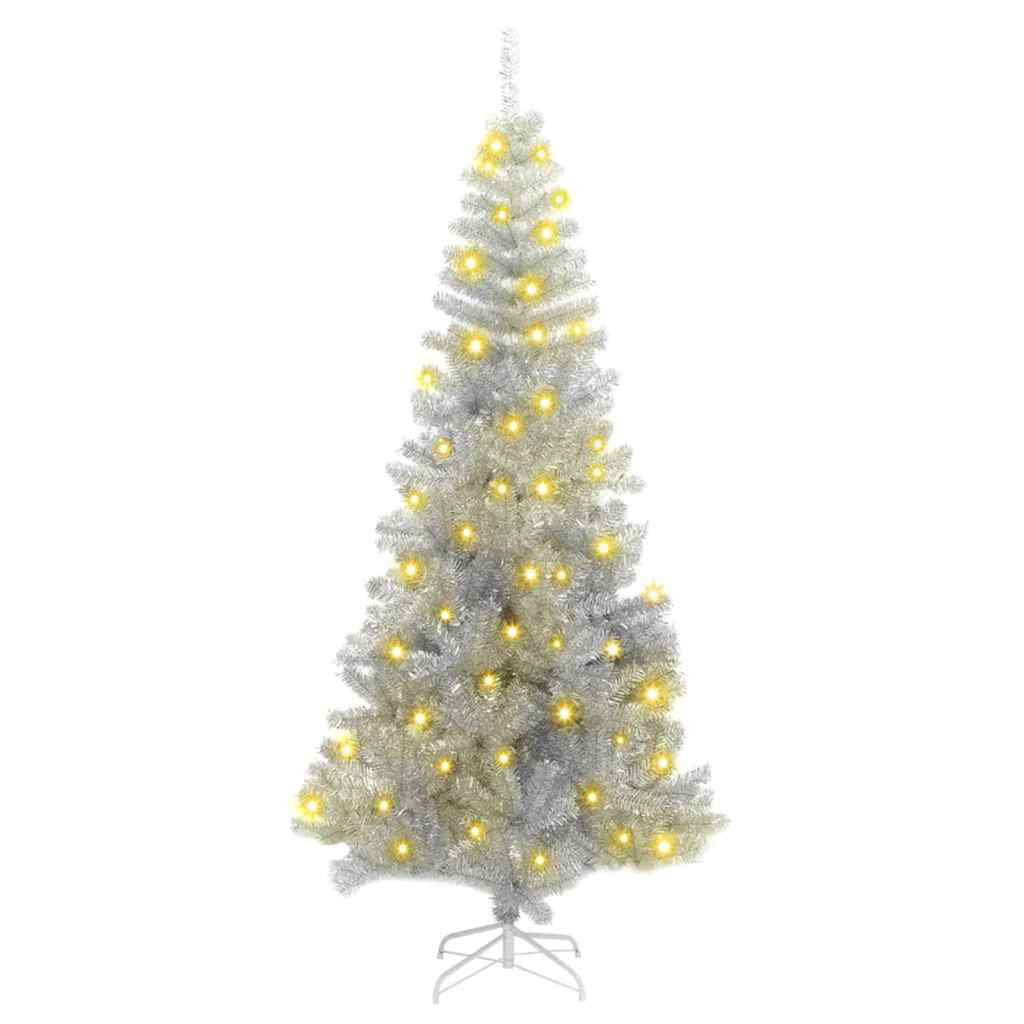 vidaXL Christmas Tree with 300 LEDs with Stand PVC