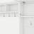 4-in-1 Detachable Hall Tree with Storage and 7 Hooks, Multiple Functions Hallway Coat Rack with Storage Drawers and Cabinet, White  Shoe Bench for Entryway Hallway-651076804