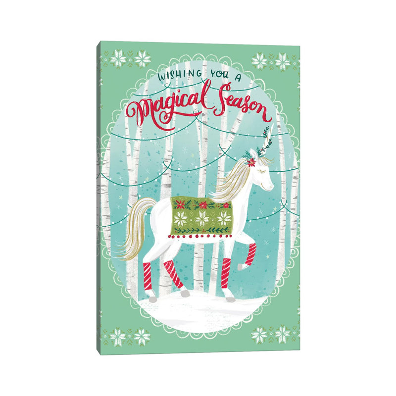 Magical Christmas IV by Amanda Mcgee - Wrapped Canvas Print, 30.48cm H x 20.32cm W x 1.905cm D