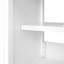 Luxueux meuble-lavabo avec lavabo offrant beaucoup de rangement et un design moderne