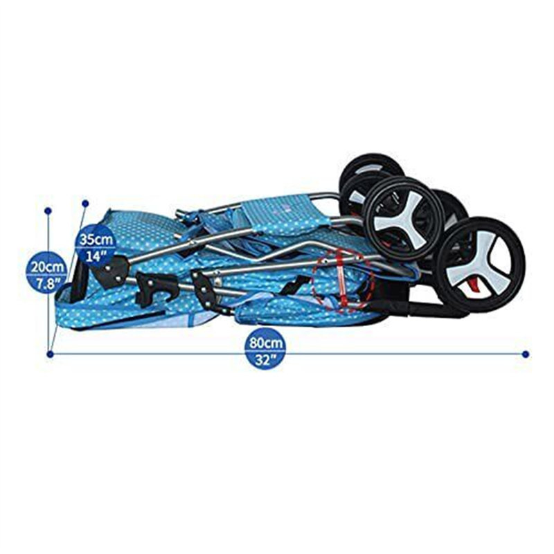 Poussette standard pliante