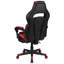 Massaging Adjustable Ergonomic Swivel Computer Gaming Chair with Fully Reclining Back and and Slide-Out Footrest-1978054292