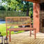Castle Outdoor Teak Bench