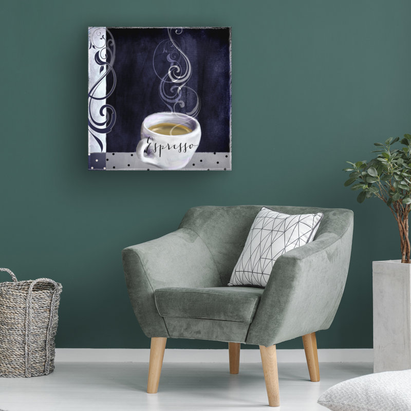 Art sur toile «bolle brun», Sasha Cafe, H 14 po x l 14 po