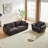 Tremica Fabric Upholstered Conversation Set-236576229