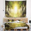 Tapisserie «Landscape Green Tunnel Tree»-28505717