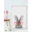 «Trendy Bunny», reproduction sur toile tendue-50907841
