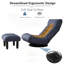 Fauteuil inclinable, fauteuil au sol, fauteuil inclinable, fauteuil japonais, fauteuil rotatif, fauteuil réglable-1054826152-1054826149