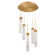 Minx Cluster LED Lights Round Pendant