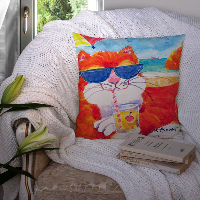 Coussin décoratif intérieur/extérieur à l’intérieur du soleil