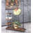 Jaelah 45.3'' Solid Wood Rolling Clothing Rack