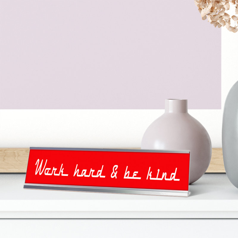 Desk Sign