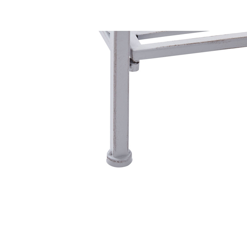 Metal Freestanding Bathroom Shelves, Grey