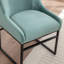 Chaise d'appoint en velours Seymore-873811888