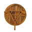 Table d'appoint ronde en acacia