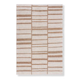 Abstract Area Rug in Beige/Brown