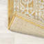 Tapis intérieur / extérieur jaune / crème Aaleayah Medallion-212503058