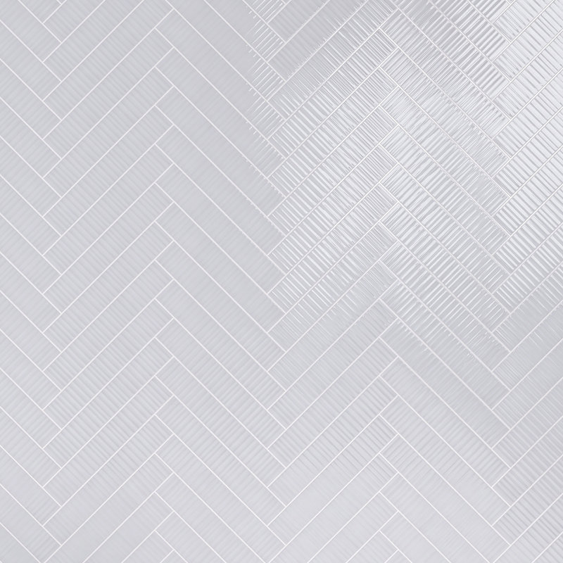 Nova 1.97 in. X 11.81 in. Polished Ceramic Subway Wall Tile, White Décor