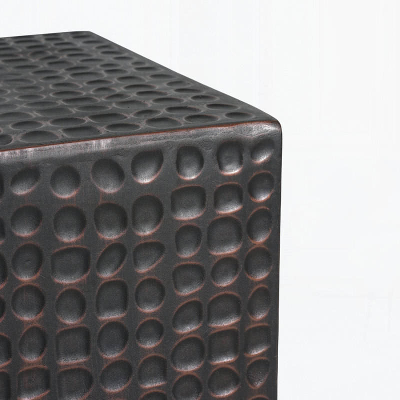 Outdoor Side Table, Copper