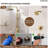 Wall Mount Rainfall Shower System, Dual‑Function Shower Head with Slide Bar, Handheld Shower-128567560