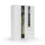 Alvieri 3 Door Manufactured Wood Wardrobe