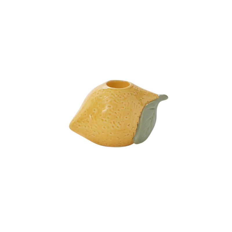 Fresh Fruit Candleholder 4"x 2.25"x 2.5"