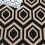 Tapis d'intérieur / extérieur à motif géométrique Deedrick-23234306