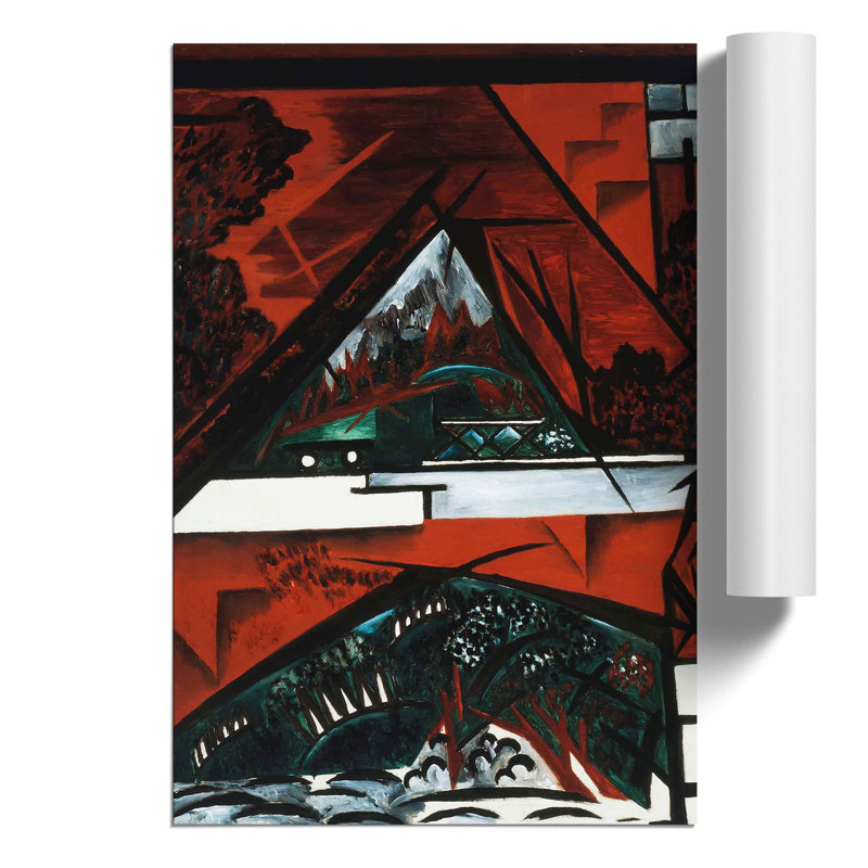 The Bridge by Ilya Chashnik - Frameless Print, 30cm H x 21cm W x 0.1cm D