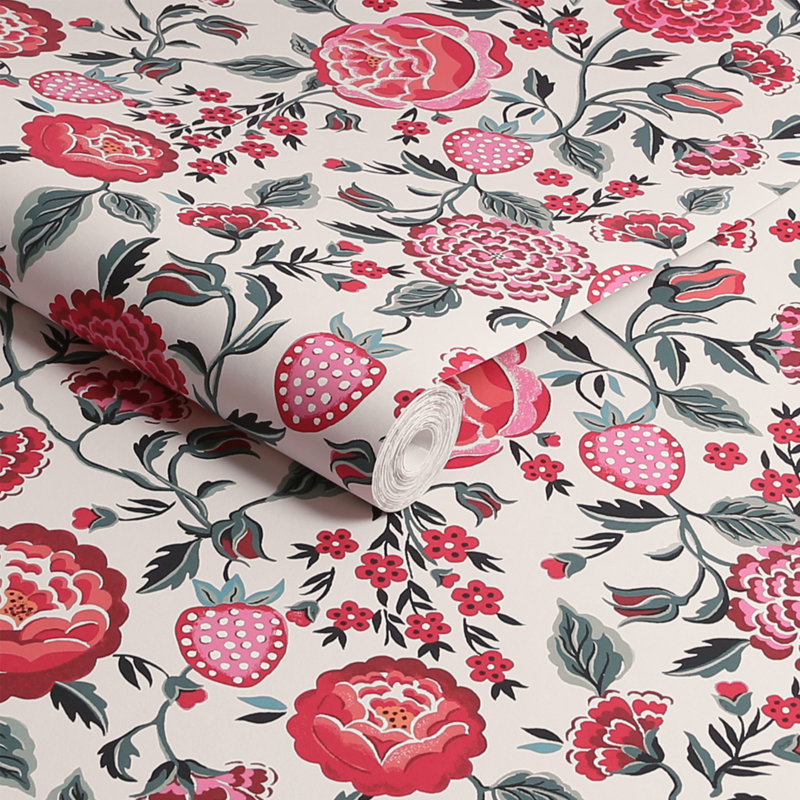 Cath Kidston Strawberry Garden Blue, Red