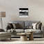 Giclée encadrée monochrome Dusty Landscape, conception par Atelier Posters-832518207-832518206