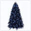 Arbre de Noël avec 500 lumières DEL blanches - Arbre artificiel en PE + PVC 2156 pointes pour décoration d'Halloween et des Fêtes, structure articulée avec support en métal stable-1477315493
