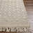 Anelisse Geometric Flatweave Area Rug in Beige/Gray-351163193