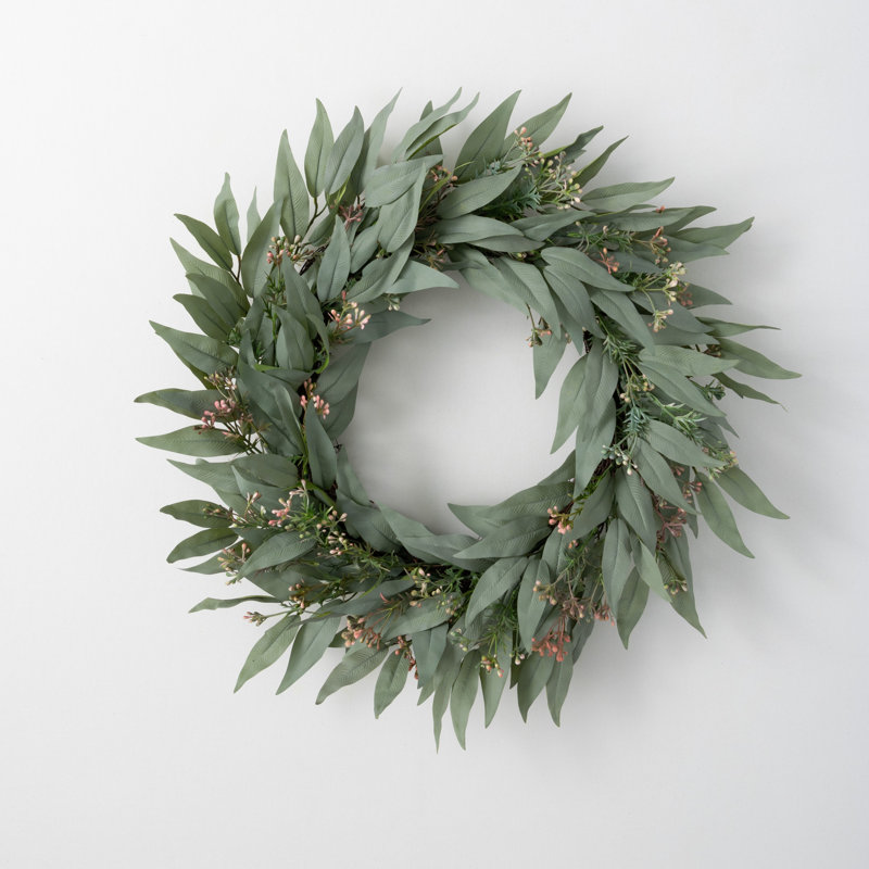 Couronne d'eucalyptus à lame artificielle Guisborough, 25"