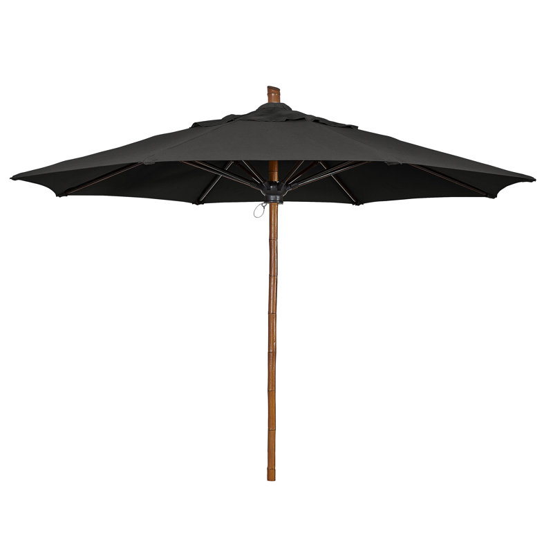 Parasol de marché 8 pi Prestige, Sunbrella® - noir