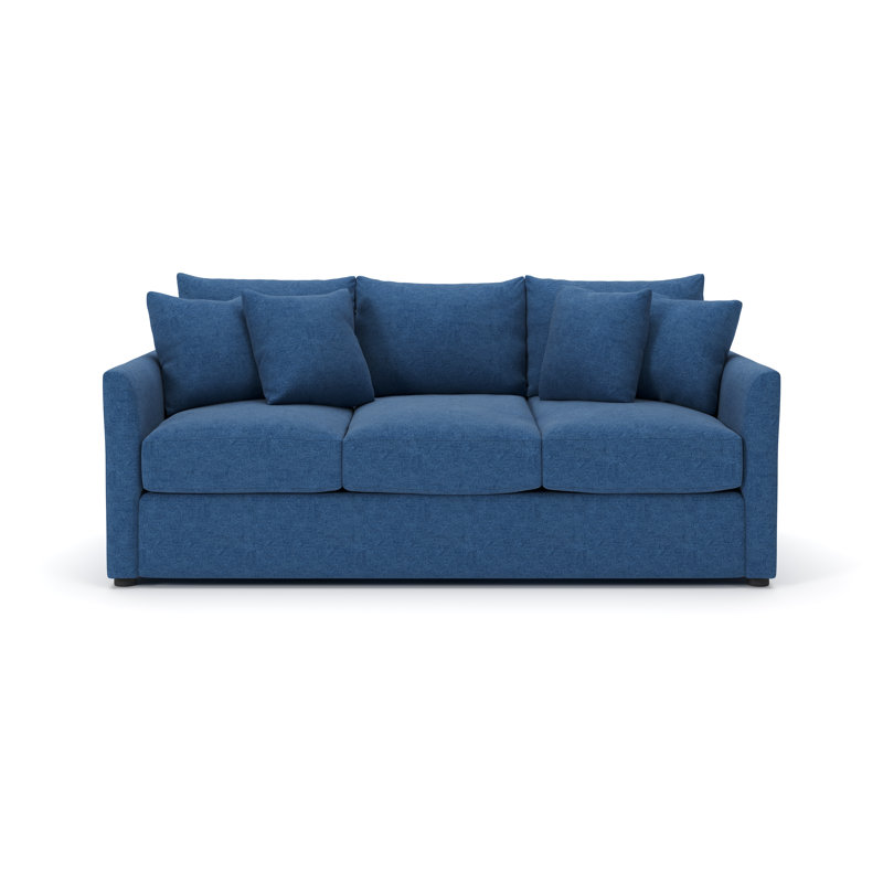 Cecelia Upholstered Sleeper Sofa, Classic Indigo