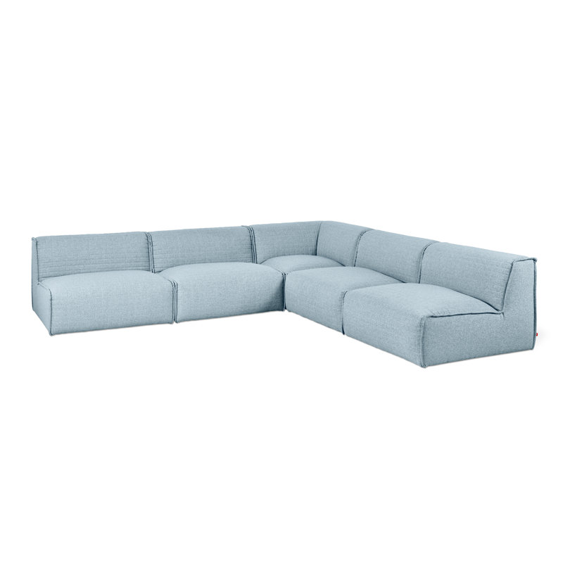 Nexus Modular Sectional, Parliament Lake Polyester