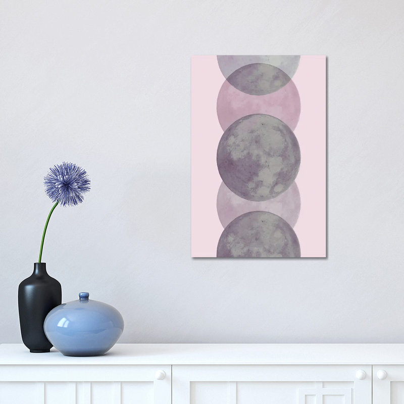 «Ethereal Moon» par Emanuela Carratoni, impression sur toile tendue, H 18 po x l 12 po x 1,5 po