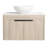Modern Float Bathroom Vanity With Ceramic Basin Set
