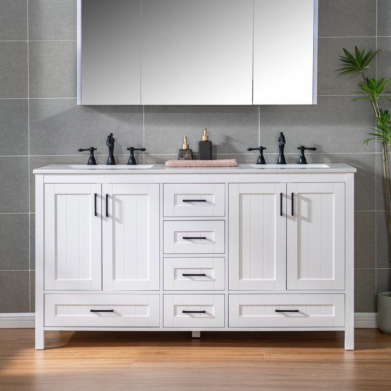 Ensemble de meuble-lavabo autoportant 60 po