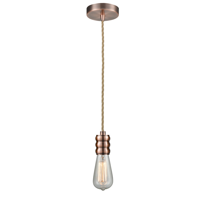 Almaree 1 - Light Single Pendant, Antique Copper