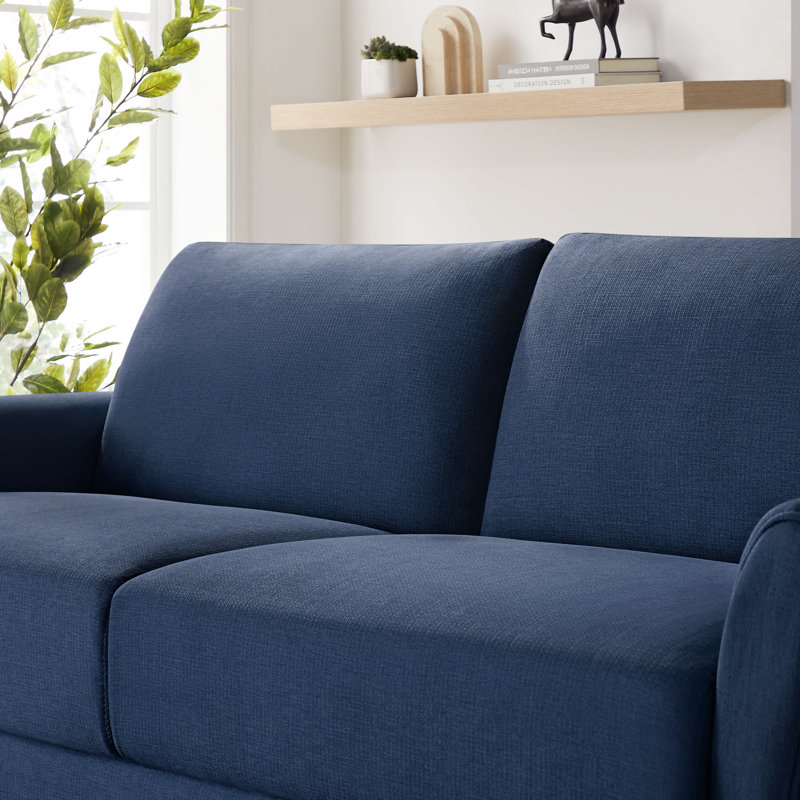 Canapé 80,31 ", canapé élégant, Bleu