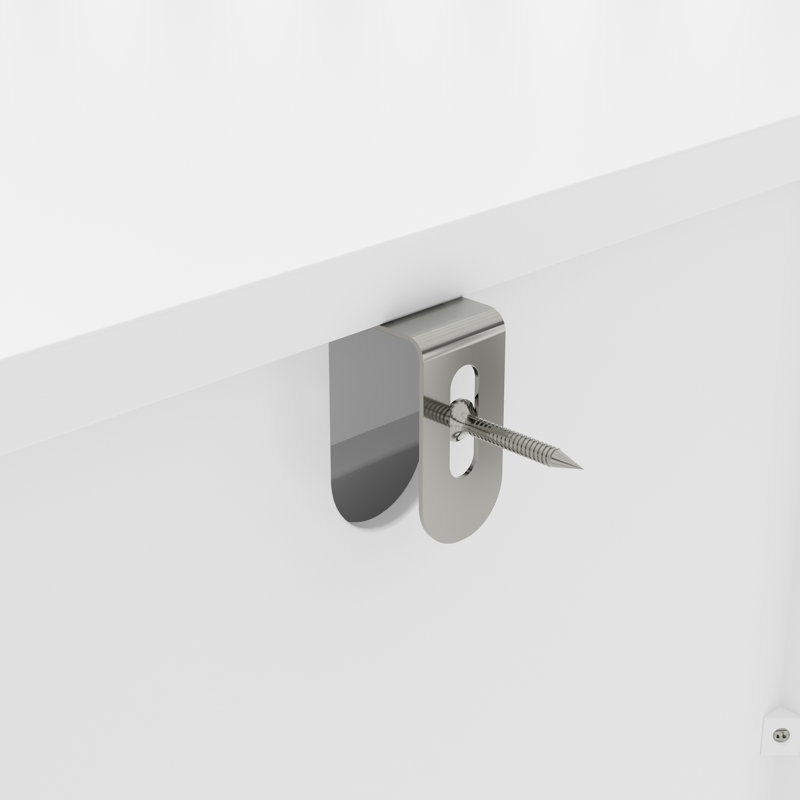 Commode 25 tiroirs avec façade en acrylique et poignées dorées - Grande commode de rangement pour la chambre à coucher