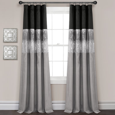 Night Sky Blackout Curtain Single Panel