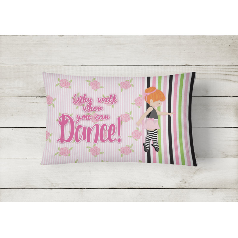  Coussin Ballet Dance Stripes, Brun