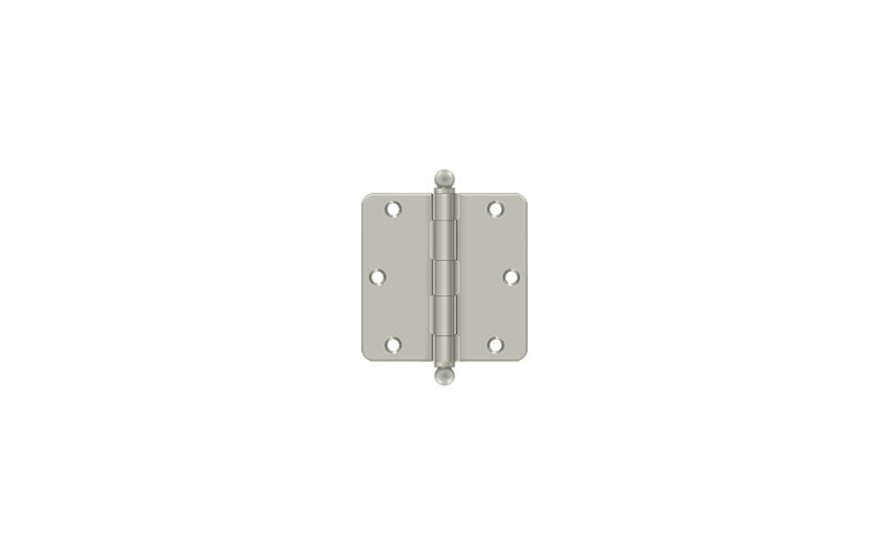 Steel Hinge, Brushed Nickel