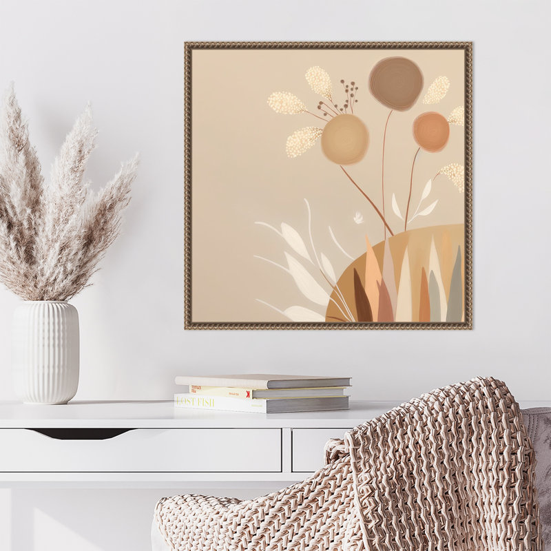 «Boho Rise» par Bella Eve, reproduction d'art sur toile encadrée, H 22 po x l 22 po