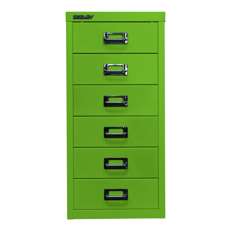 29er 27.9cm Wide 6 -Drawer File Cabinet, Green